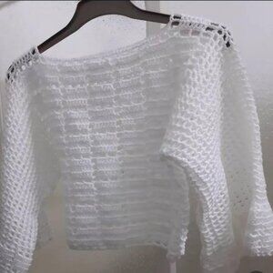 Handmade crochet crop top